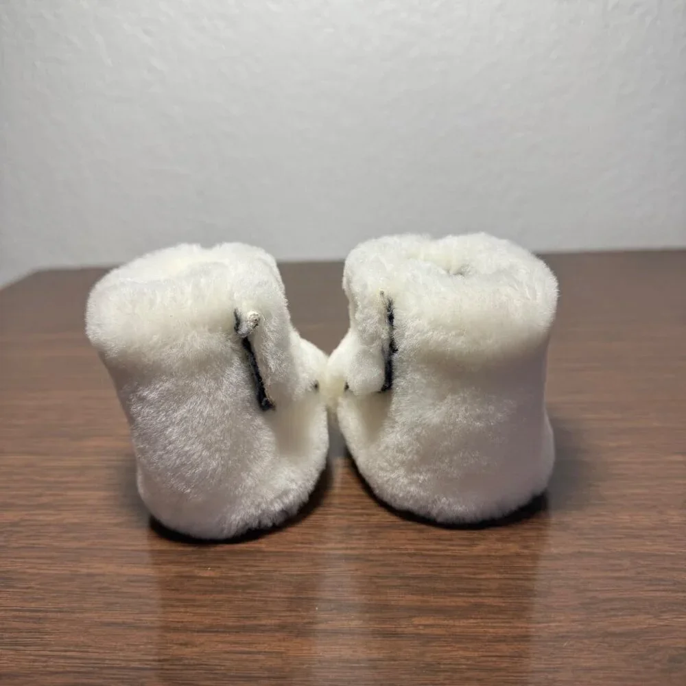 Sorel Infant Unisex Bear Paw Shearling Bootie Slipper Crib Shoe Baby Furry NWOT